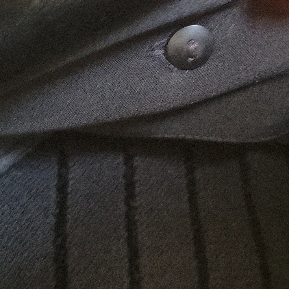 St. John BLACK Striped BLAZER with Velvet REMOVABLE Collar And BOW.❤️ - Picture 9 of 10